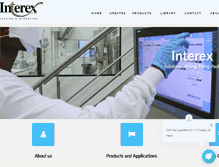 Tablet Screenshot of interex-usa.com
